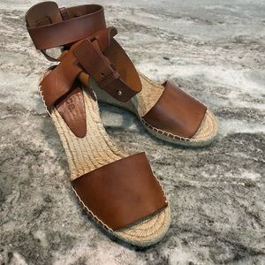 Vince wedge espadrilles